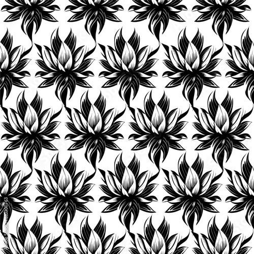 This mesmerizing pattern design vector brings together a harmonious symphony of shapes, lines, and colors. The intricate arrangement of elements creates a visually captivating composition that delight