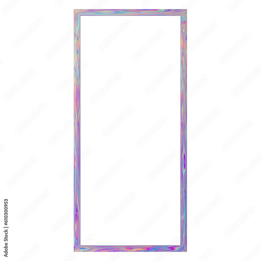 Holographic geometric neon element Holographic geometric neon element