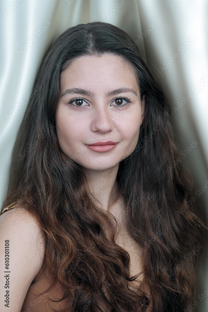 Portrait of a beautiful cute young woman Portrait of a beautiful cute young woman