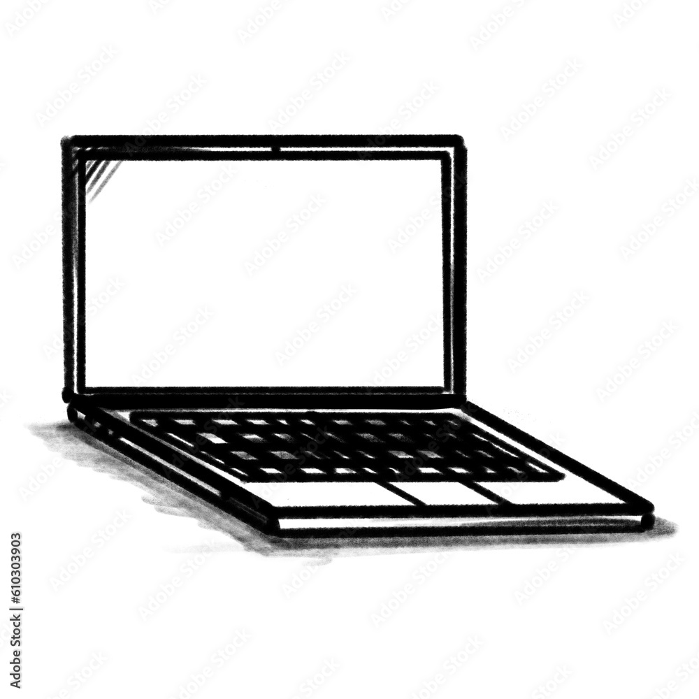 Notebook/PC/Computer (hand drawn)