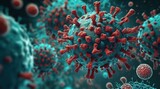 coronavirus 2019-ncov flu outbreak, covid-19. Generative AI