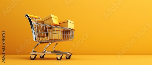 shopping cart. Generative AI 