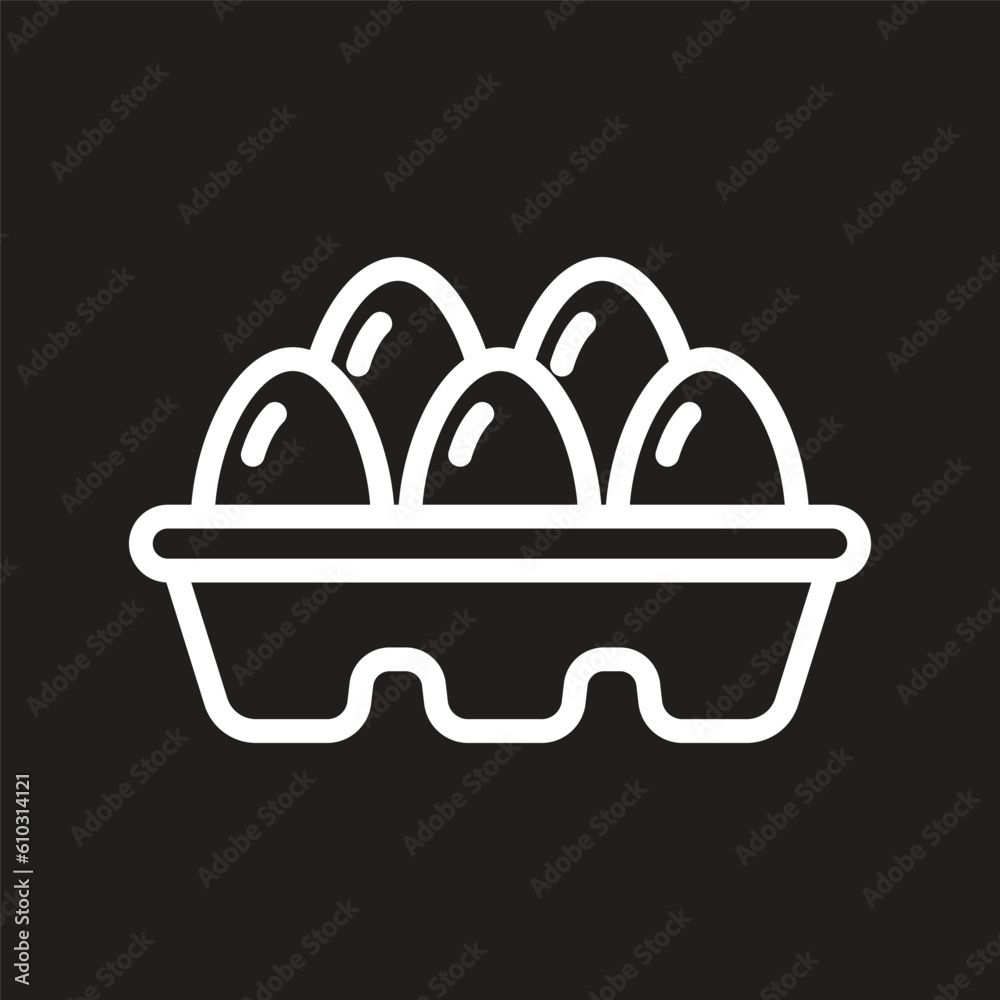 egg icon simple design art eps 10 egg icon simple design art eps 10