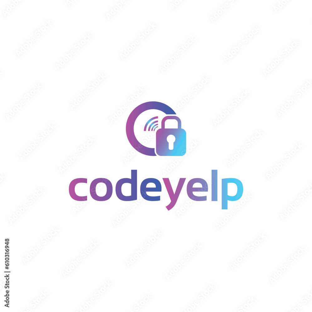 modern network key logo design vector template modern network key logo design vector template