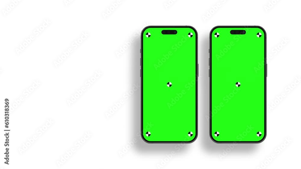 The smartphone's blank green screen with indicators flies in with rotates into the frame. Luma matte is included for easy replacement background. Modern frameless design, no motion blurs & focus The smartphone's blank green screen with indicators flies in with rotates into the frame. Luma matte is included for easy replacement background. Modern frameless design, no motion blurs & focus