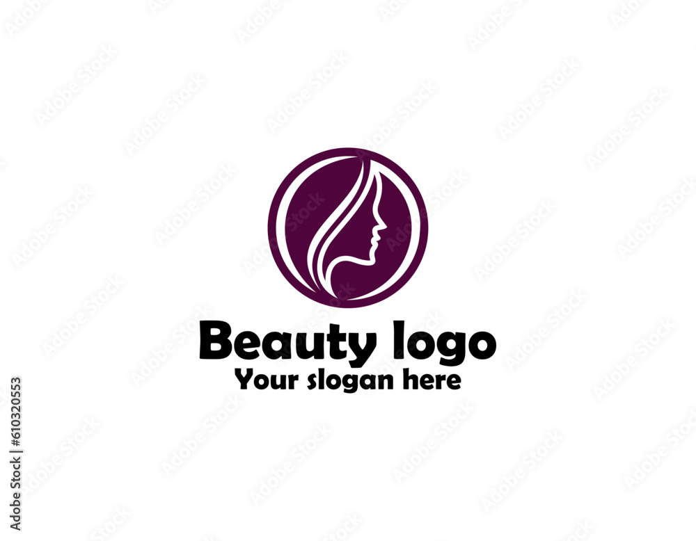Beauty salon logo template Beauty salon logo template