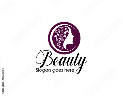 hand drawn hair salon logo collection