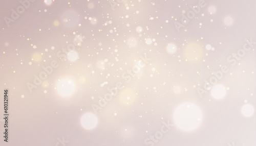 Light effect with lots of shiny shimmering particles isolated on transparent background. Vector star cloud with dust.	