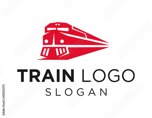 Logo about Train on a white background. created using the CorelDraw application.