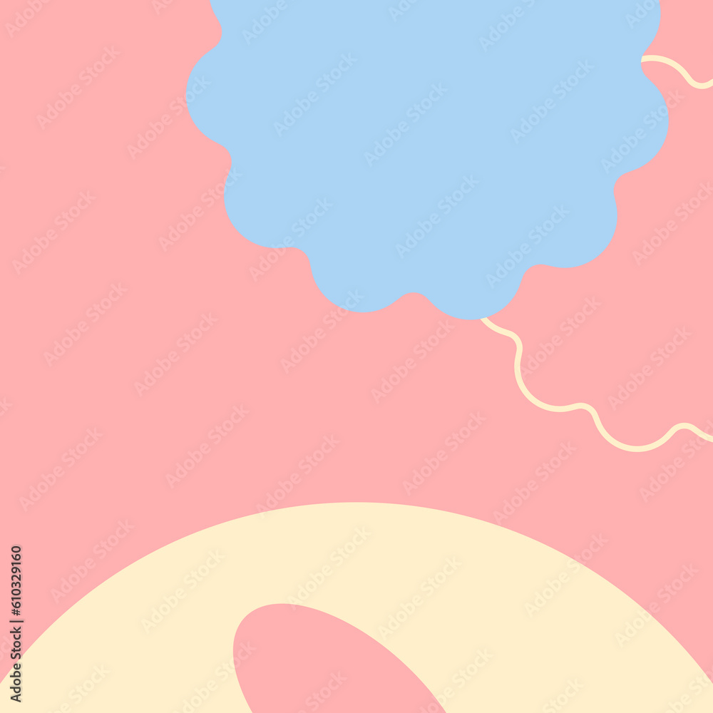 minimalistic background with simple shaves in the composition
