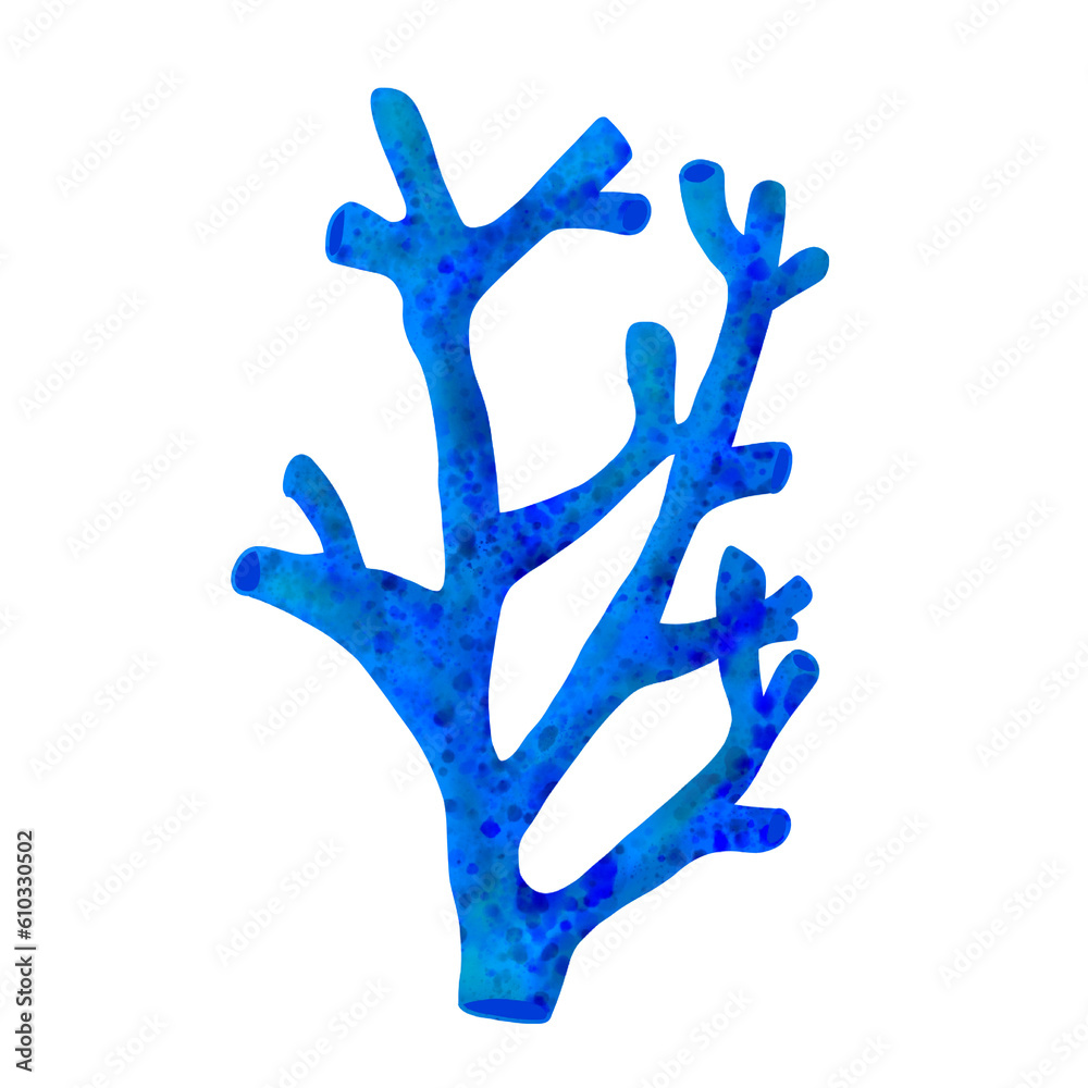 Obraz premium Blue coral