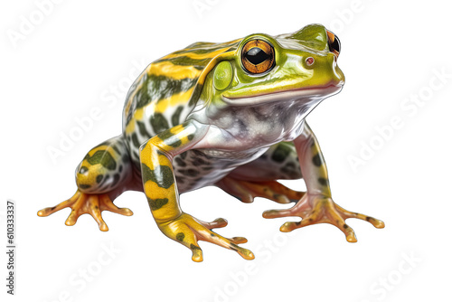 A Frog isolated on transparent background - Generative AI