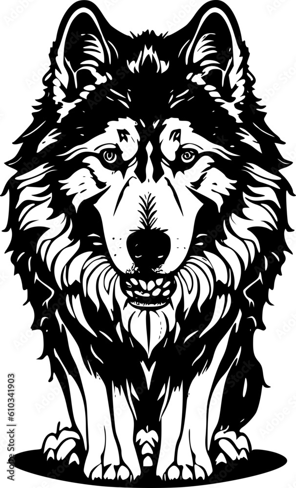 wolf head vector wolf head vector