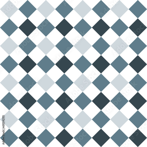 Cute vector seamless pattern. grey checkered pattern. Decorative element, design template with grey shade.