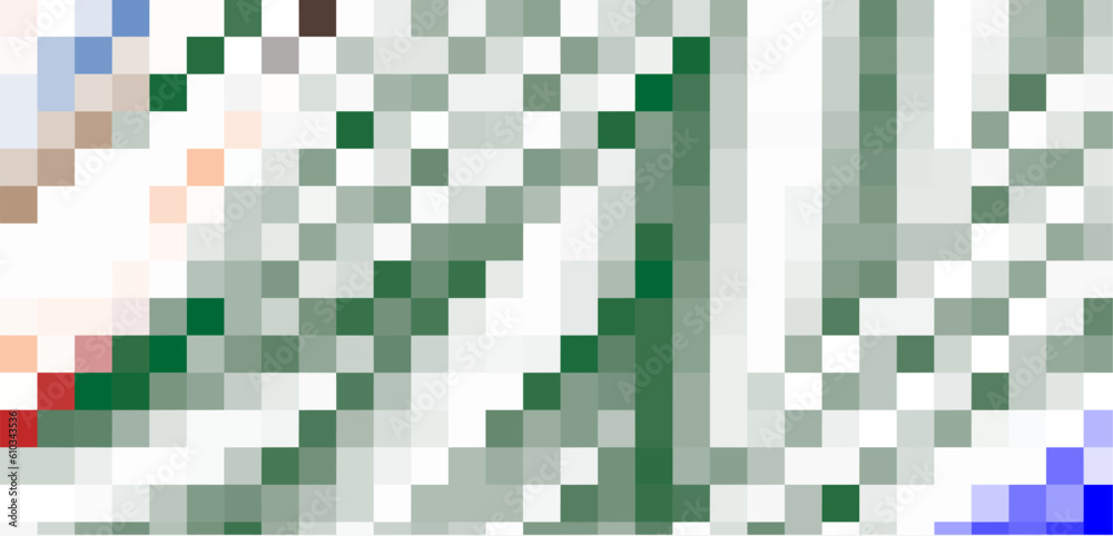 Fototapeta premium Colorful vector mosaic pattern. Abstract background.