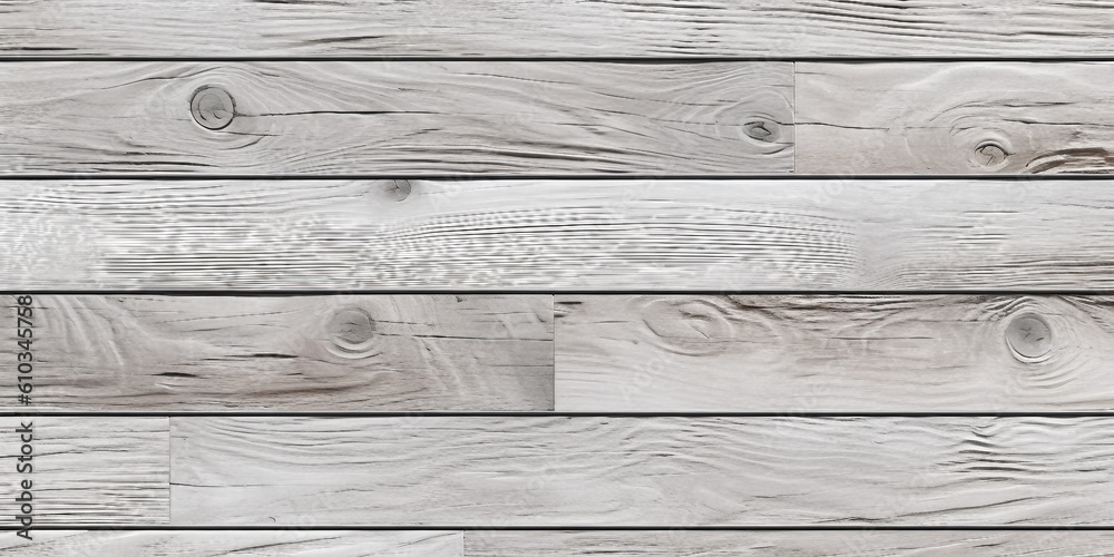 Naklejka premium White old gray wooden plank texture abstract pattern background