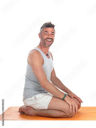 Принти на полотні hatha yoga asana