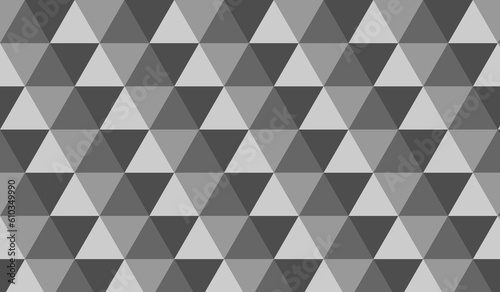 gray 3d triangle pattern background