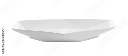 white dish for food on transparent png