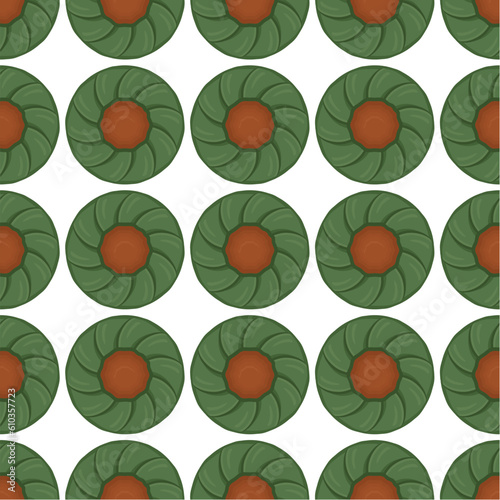 Pattern homemade cookie different taste in pastry biscuit