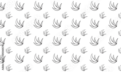 Seamless pattern with aloe vera. Vector illustration.