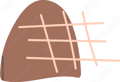 Blob decoration element