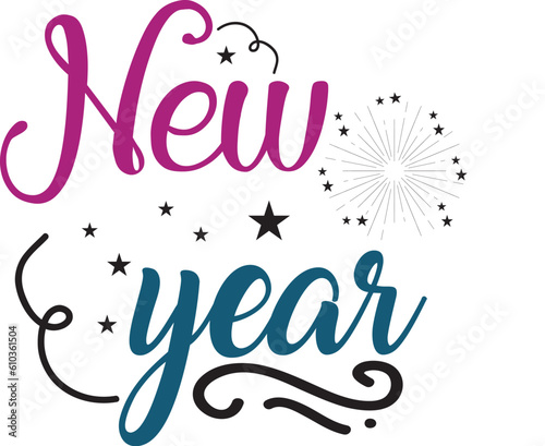 Happy New Year T-shirt about New year 