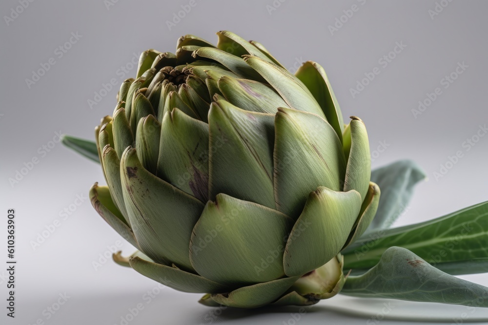Fototapeta premium Artichoke. AI generated.