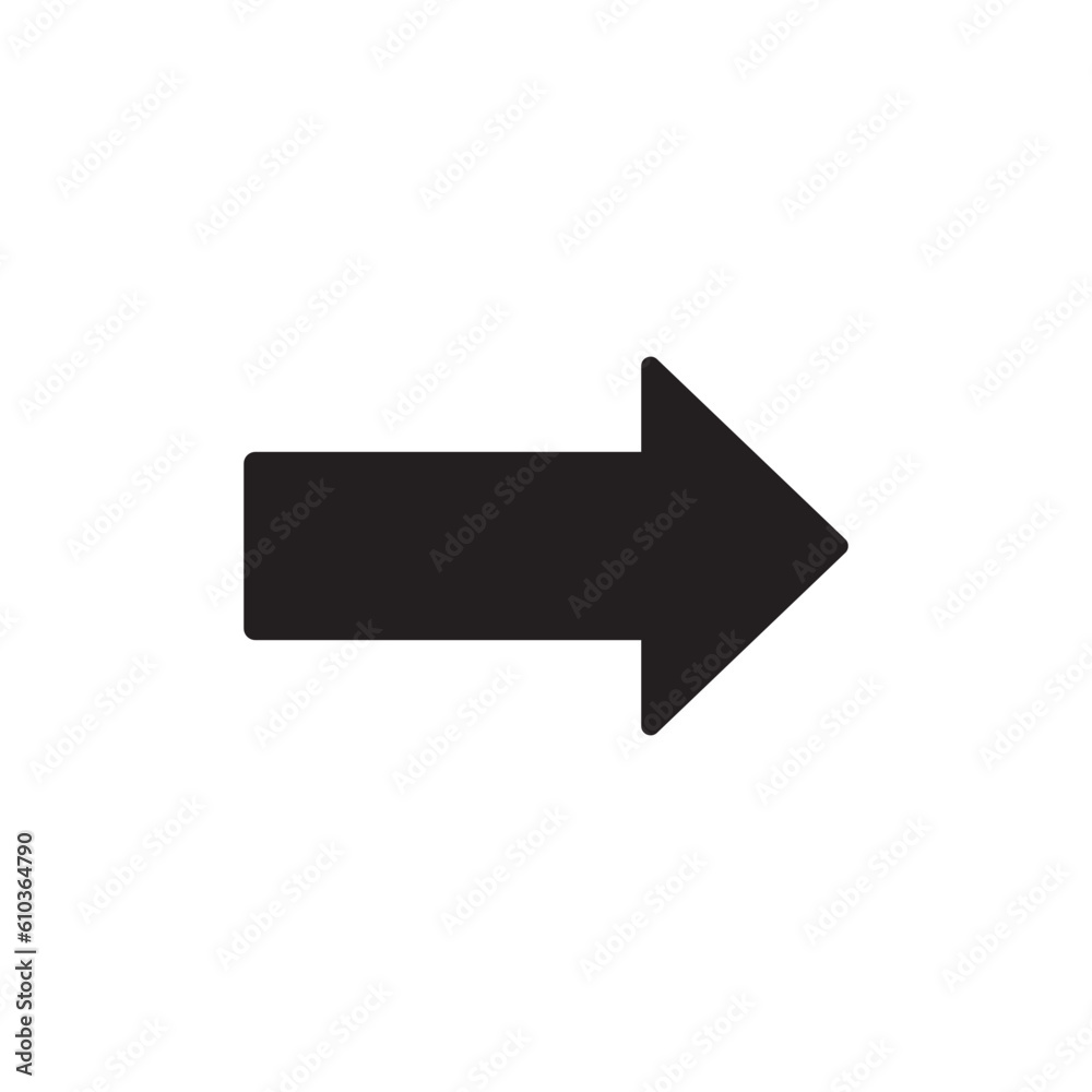 arrow flat icon vector illustration arrow flat icon vector illustration