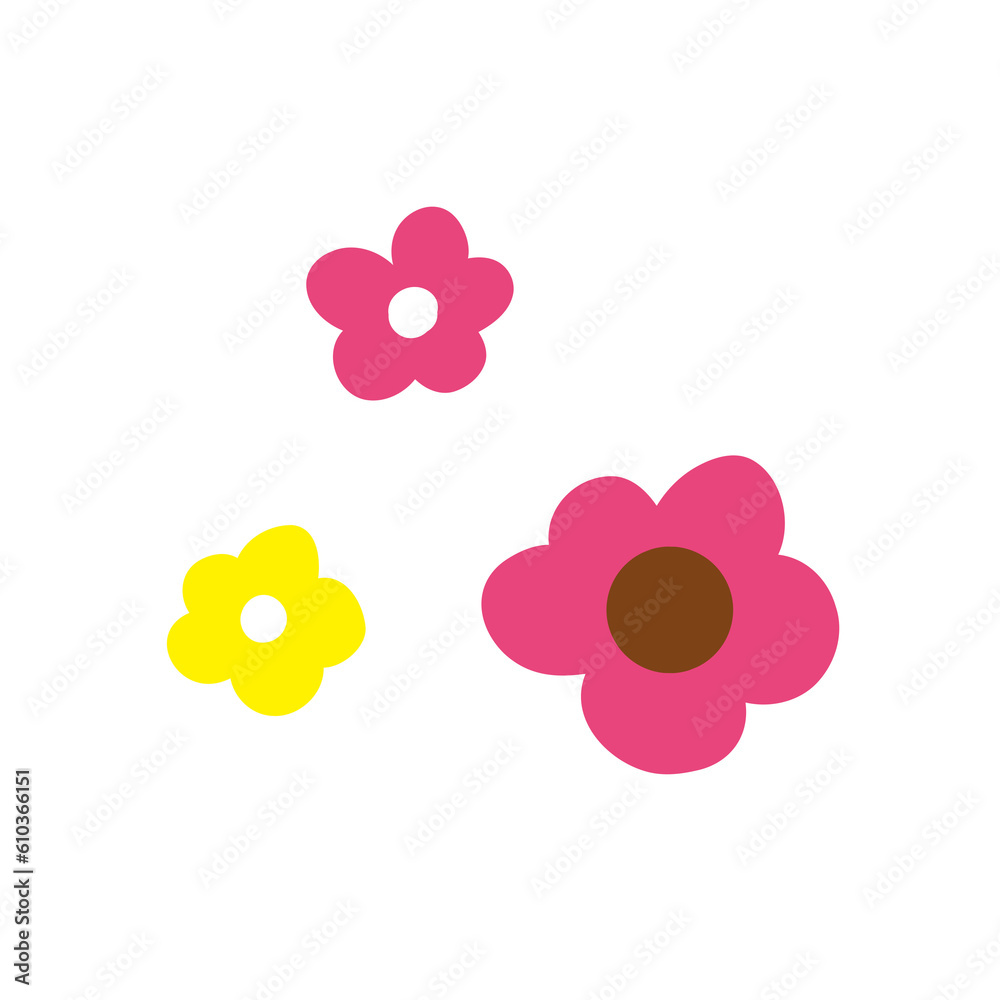 The color and beauty of the flowers The color and beauty of the flowers