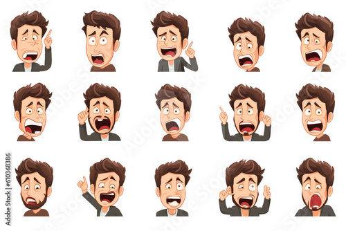 cartoon, pattern, vector, icon, people, illustration, set, seamless, boy, animal, child, character, face, wallpaper, symbol, fun, design, baby, kid, skull, art, funny, color, children, smile