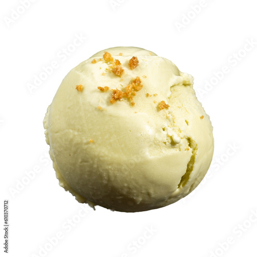 transparent of ice cream scoop