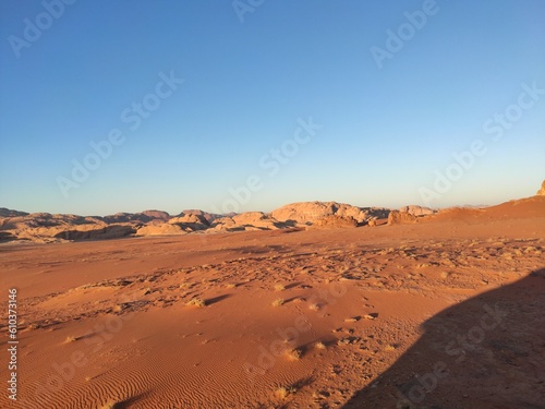 Wadi Rum desert at Jordan