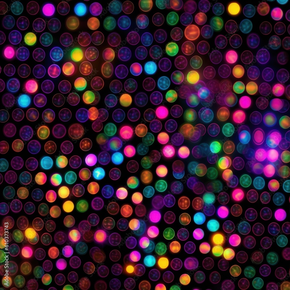 Vivid holographic neon background. Illustration AI Generative.