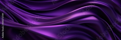 Luxury silk wave background. Illustration Generative AI.