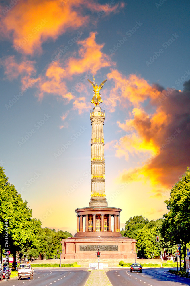 Siegessäule, Berlin, Deutschland 