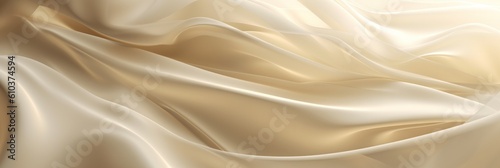 Luxury silk wave background. Illustration Generative AI.