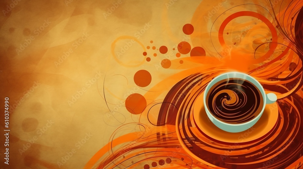 Coffee cup, generative AI
