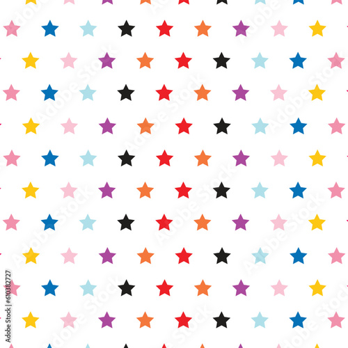 abstract colorful star pattern vector illustration.