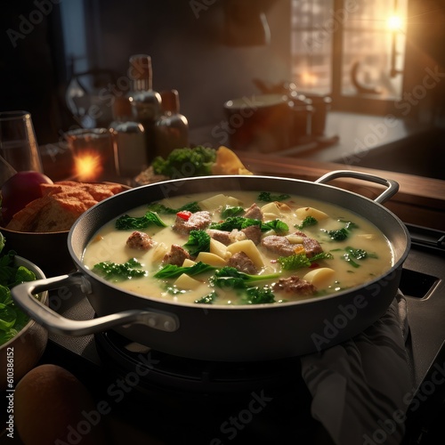 Homemade Zuppa Toscana Soup