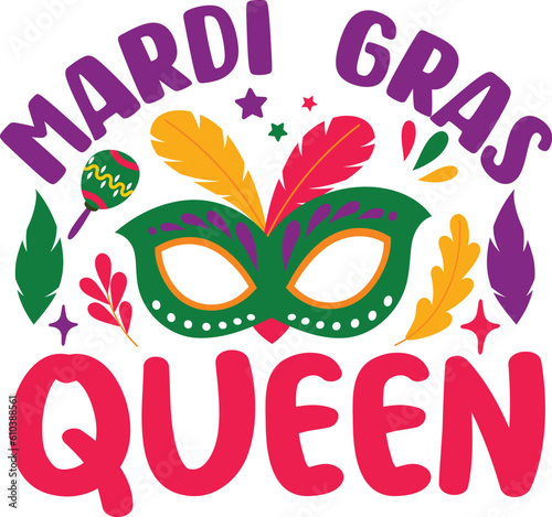 Mardi gras svg t shirt Design