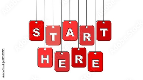 red tag video animation start here