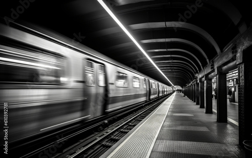 subway train station