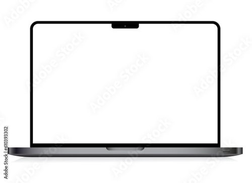 Laptop isolated vector. Gadget illustration vector. Modern computer, laptop, smartphone on a white background vector 