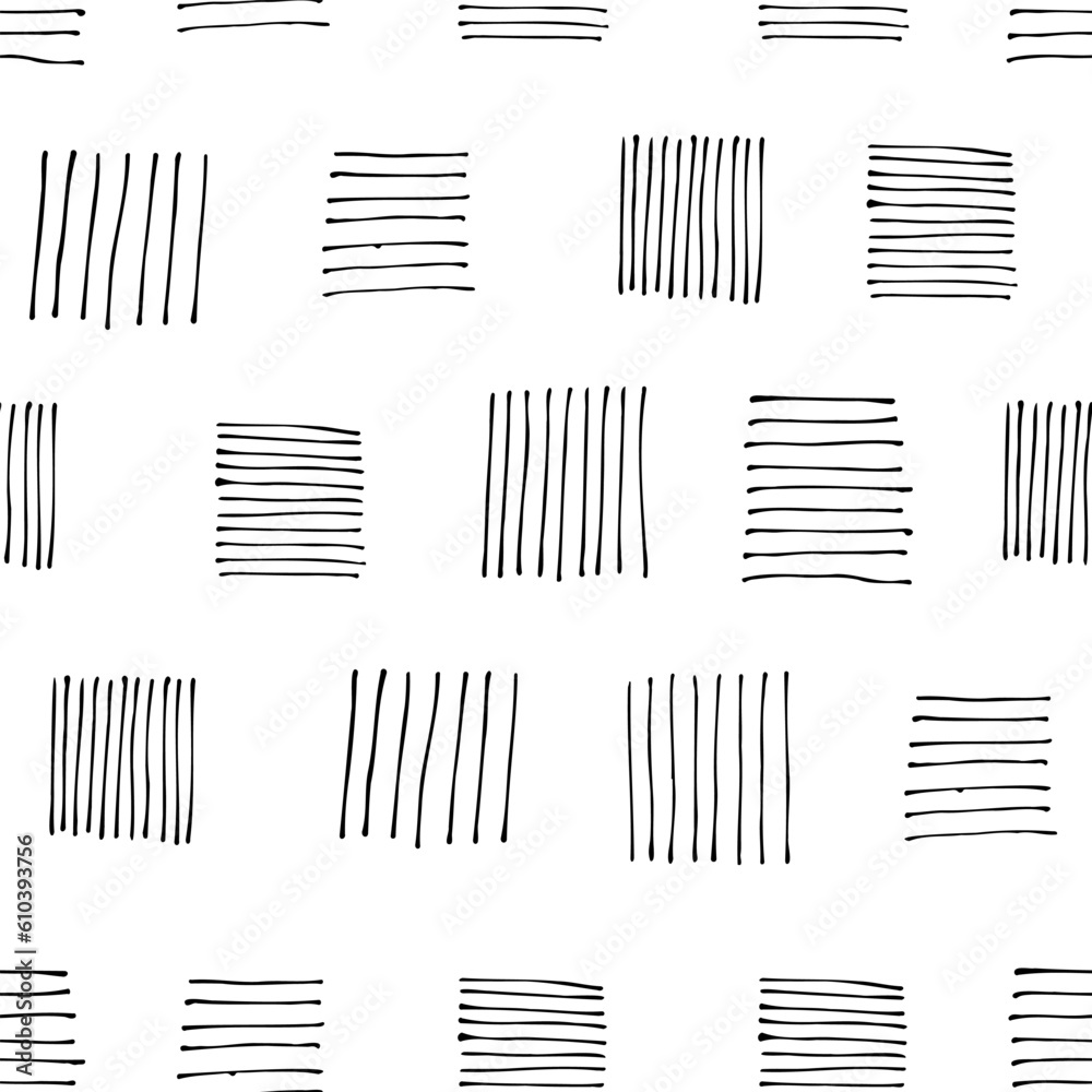 Vector chess seamless pattern. Black strokes on white background. Vector chess seamless pattern. Black strokes on white background.