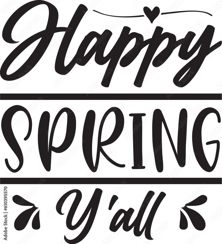 Naklejka premium Spring svg