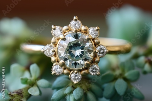 The timeless beauty of a diamond ring, a perfect expression of love