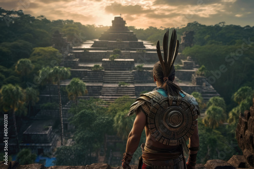 Mayan Man - Indigenous Tribe - Ancient civilisation