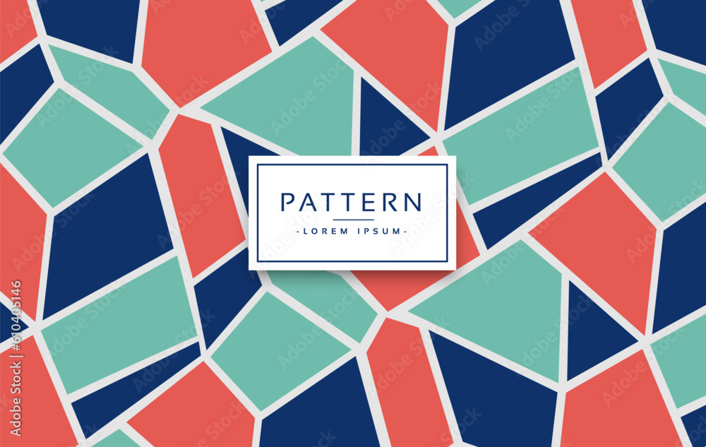 Abstract geometric pattern design in retro style. Vector creative design. Geometric background with Triangles Abstract geometric pattern design in retro style. Vector creative design. Geometric background with Triangles
