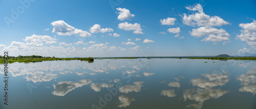 a beaufitful panoramo on the lake 